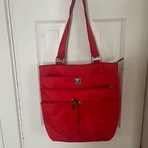 Baggallini red shoulder bag